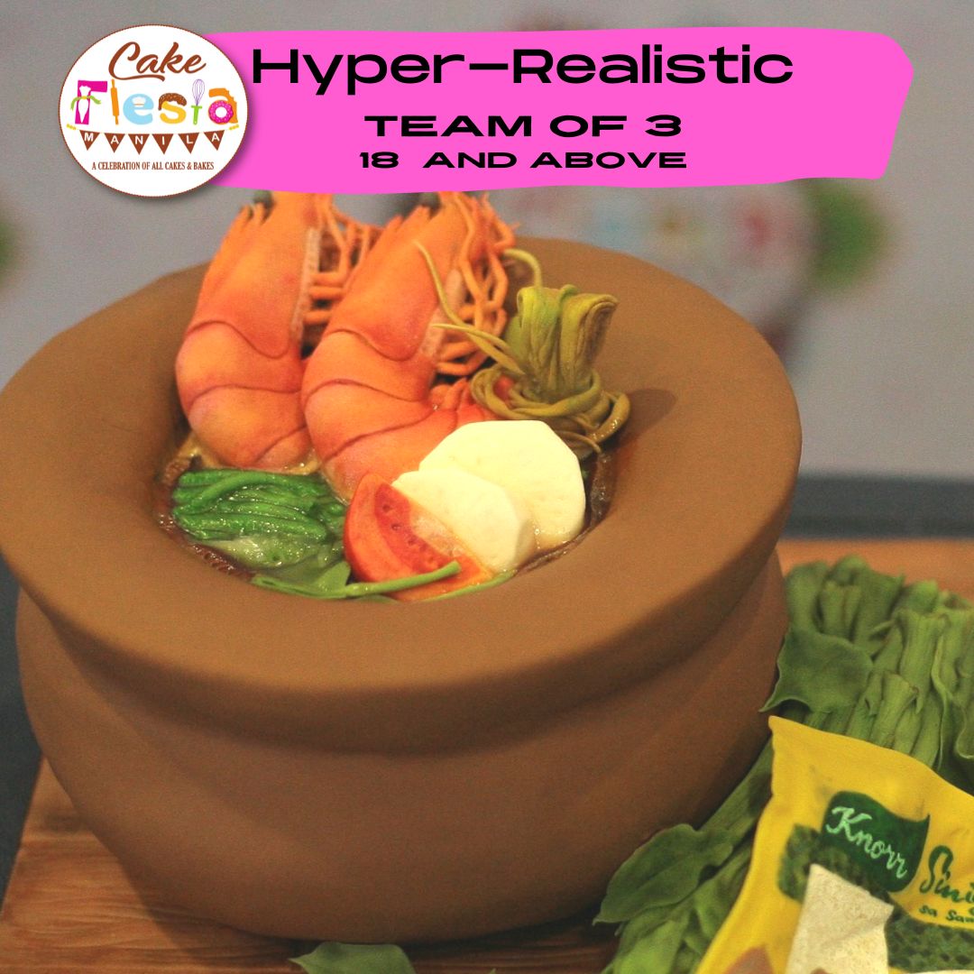 Hyper-Realistic Cake Team of 3