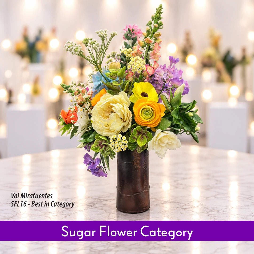 SUGAR FLOWER DISPLAY